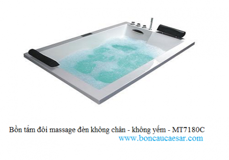 Bồn tắm đôi massage đèn Caesar MT7180C